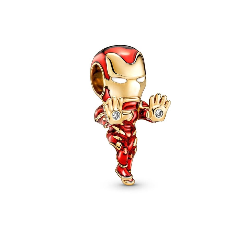 Marvel Avengers Charm Beads Pendant Fit Original Snake 925 Silver Bracelet Necklace Beads For Diy Jewelry Women Gift