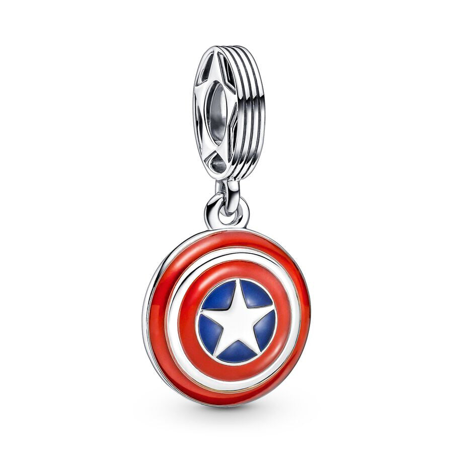 Marvel Avengers Charm Beads Pendant Fit Original Snake 925 Silver Bracelet Necklace Beads For Diy Jewelry Women Gift