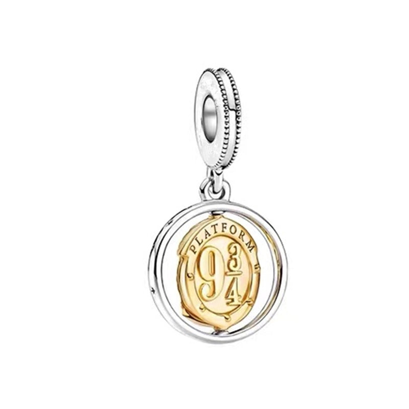 Harry Potter Charm Beads Dangle Fit 925 Silver Original Snake Bracelet Necklace Beads For Diy Jewelry Women Gift