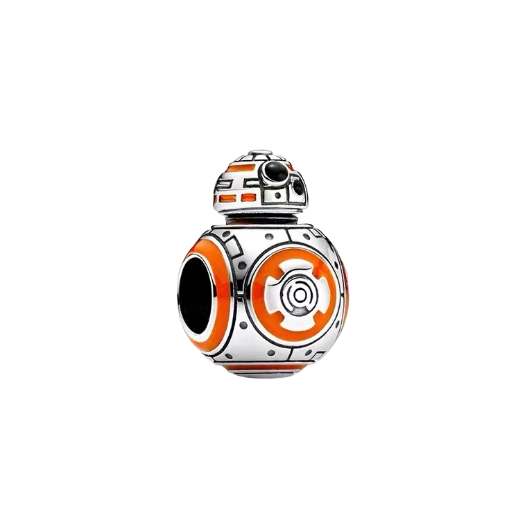 Star Wars Robot Series Charm Exquisite Beads Suitable for European Original 925 Silver Bracelet DIY Jewelry Women Gift ﻿