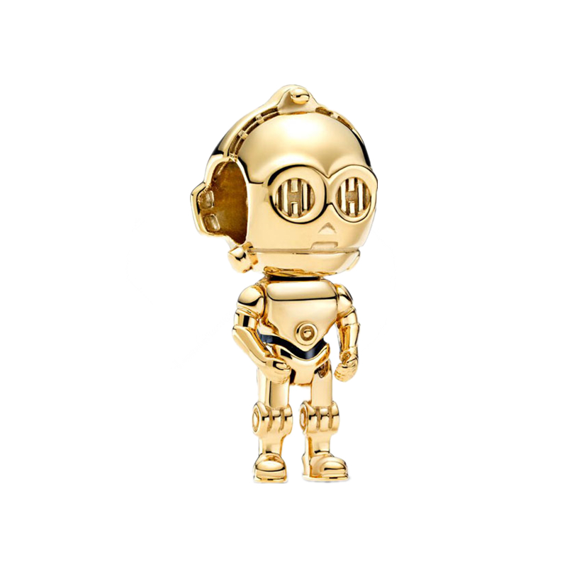 Star Wars Robot Series Charm Exquisite Beads Suitable for European Original 925 Silver Bracelet DIY Jewelry Women Gift ﻿