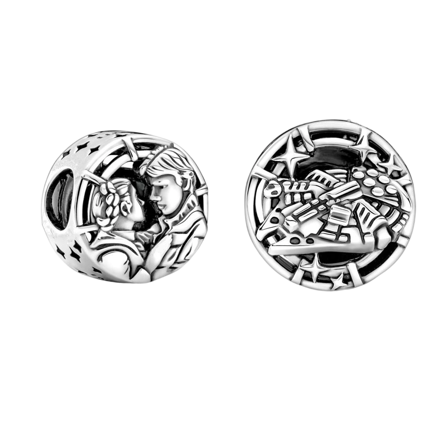 Star Wars Robot Series Charm Exquisite Beads Suitable for European Original 925 Silver Bracelet DIY Jewelry Women Gift ﻿