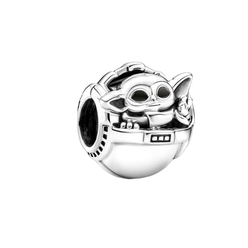 Star Wars Robot Series Charm Exquisite Beads Suitable for European Original 925 Silver Bracelet DIY Jewelry Women Gift ﻿