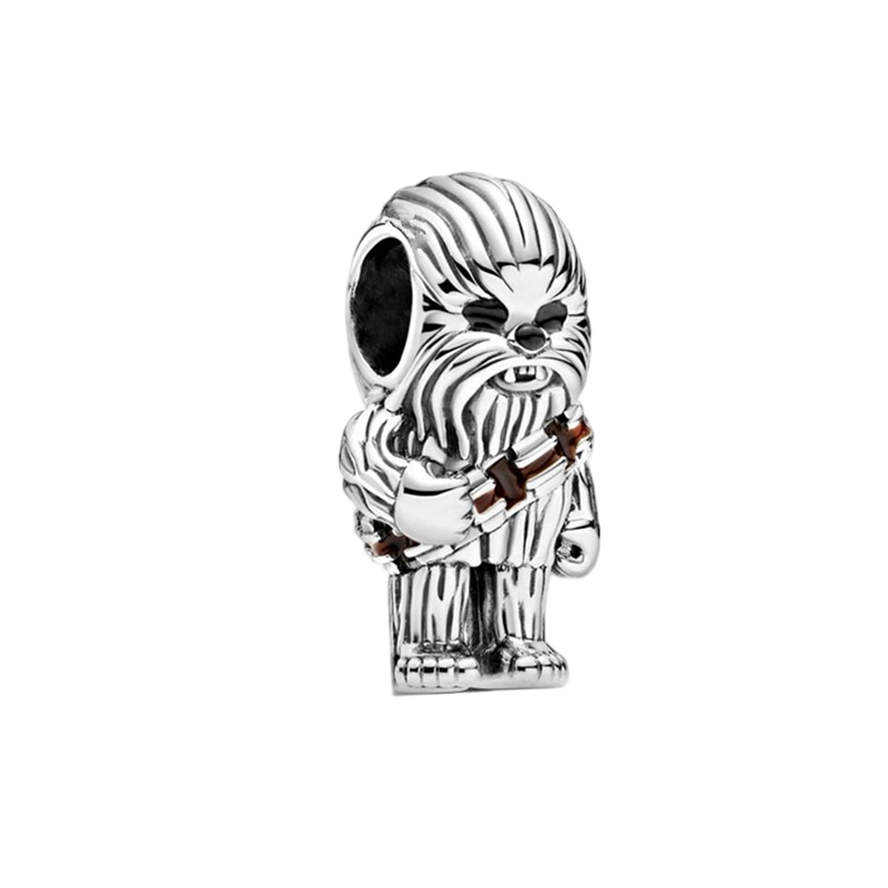 Star Wars Robot Series Charm Exquisite Beads Suitable for European Original 925 Silver Bracelet DIY Jewelry Women Gift ﻿