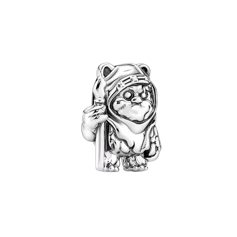 Star Wars Robot Series Charm Exquisite Beads Suitable for European Original 925 Silver Bracelet DIY Jewelry Women Gift ﻿