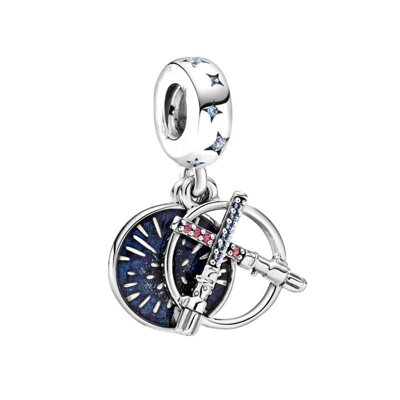 Star Wars Robot Series Charm Exquisite Beads Suitable for European Original 925 Silver Bracelet DIY Jewelry Women Gift ﻿