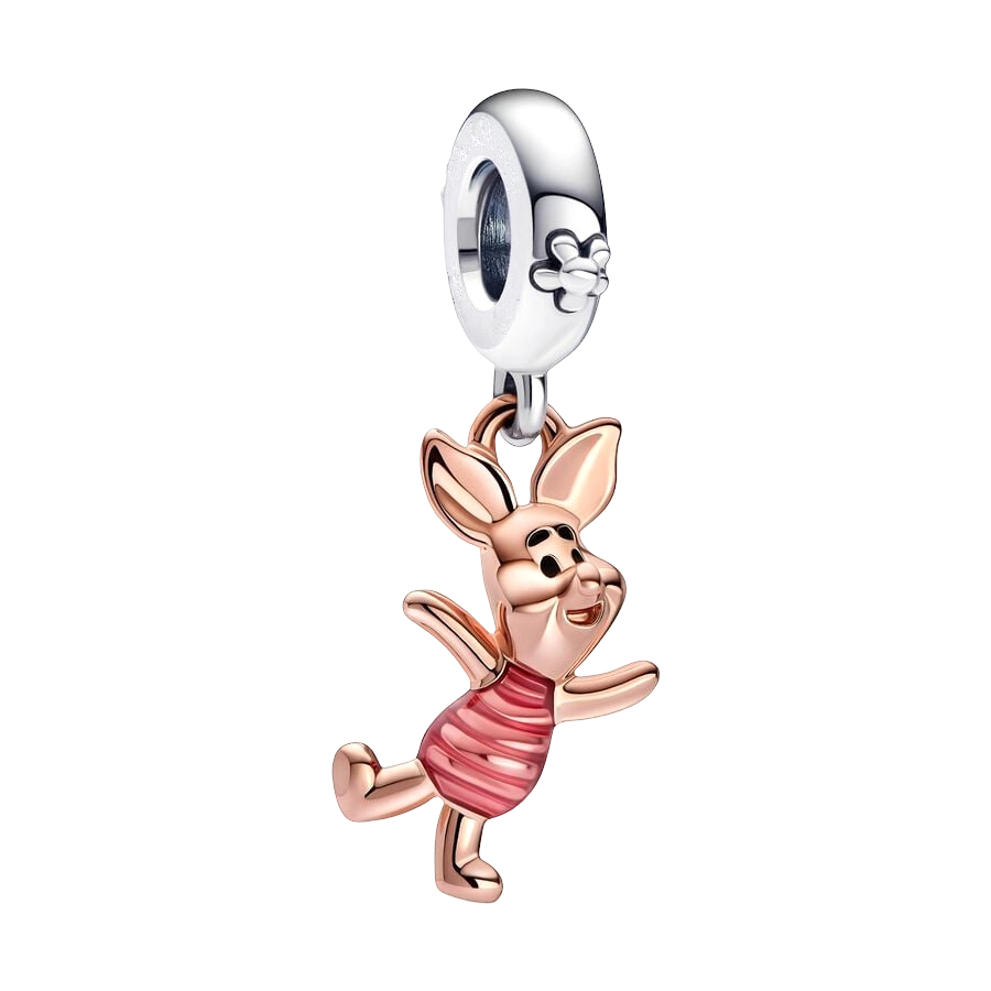 Winnie the Pooh Charm Beads Fit Original Snake Bracelet Necklace Beads For Diy 925 Sliver Jewelry Making Women Jewellery Gift For Girl Daughter