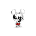 Minnie Mickey Donald Duck Charm Beads Pendant Fit Original Snake Silver Bracelet Necklace Beads For Diy Jewelry Women Gift