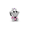 Alice in Wonderland Cheshire Cat Charm Beads Fit Original Snake Bracelet Necklace Beads For Diy 925 Sliver Jewelry Making Women Jewellery Gift For Girl Daughter