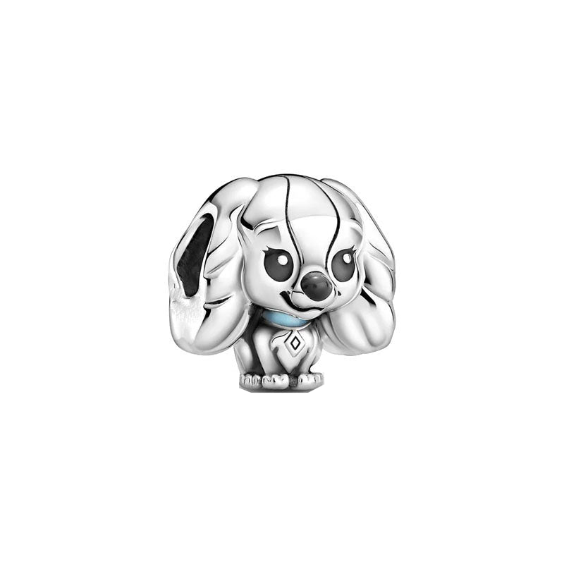 101 loyal dogs Miss and Tramp Mary Cat Charm Beads Fit Original Snake Bracelet Necklace Beads For Diy 925 Sliver Jewelry Making Women Jewellery Gift For Girl Daughter
