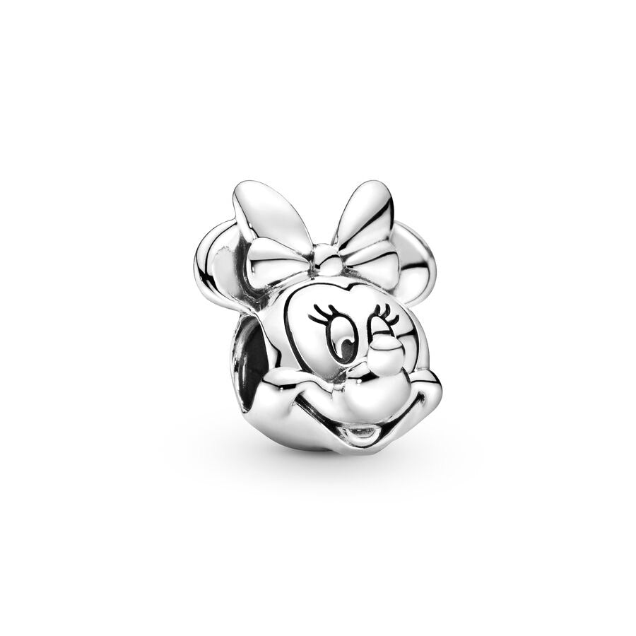 Minnie Mickey Donald Duck Charm Beads Pendant Fit Original Snake Silver Bracelet Necklace Beads For Diy Jewelry Women Gift
