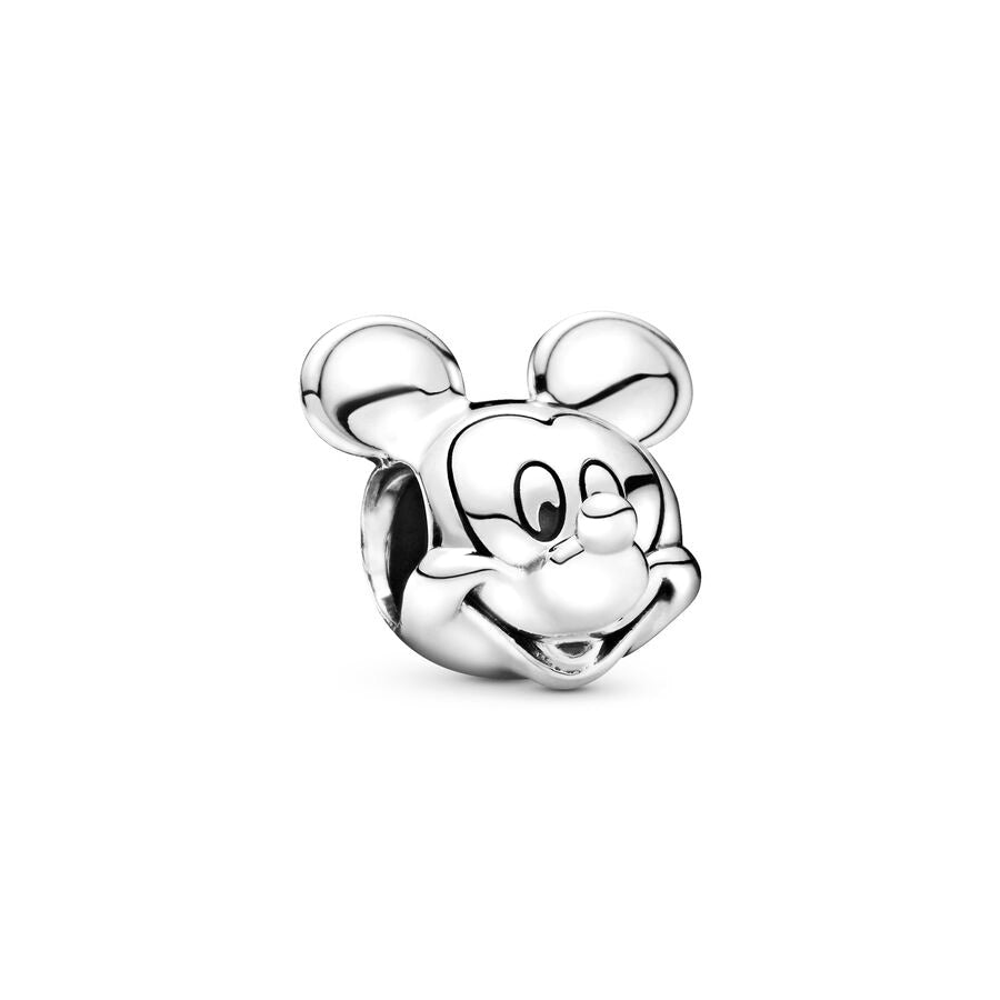 Minnie Mickey Donald Duck Charm Beads Pendant Fit Original Snake Silver Bracelet Necklace Beads For Diy Jewelry Women Gift