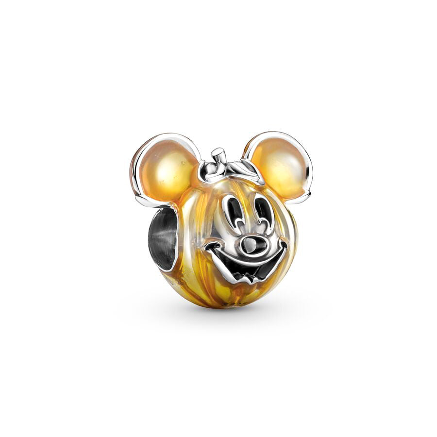 Minnie Mickey Donald Duck Charm Beads Pendant Fit Original Snake Silver Bracelet Necklace Beads For Diy Jewelry Women Gift