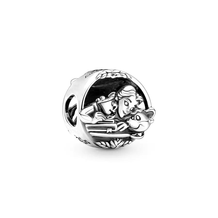 Beauty and the Beast Charm Beads Fit Original Snake Bracelet Necklace Beads For Diy 925 Sliver Jewelry Making Women Jewellery Gift For Girl Daughter