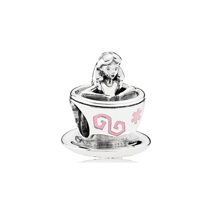 Alice in Wonderland Cheshire Cat Charm Beads Fit Original Snake Bracelet Necklace Beads For Diy 925 Sliver Jewelry Making Women Jewellery Gift For Girl Daughter