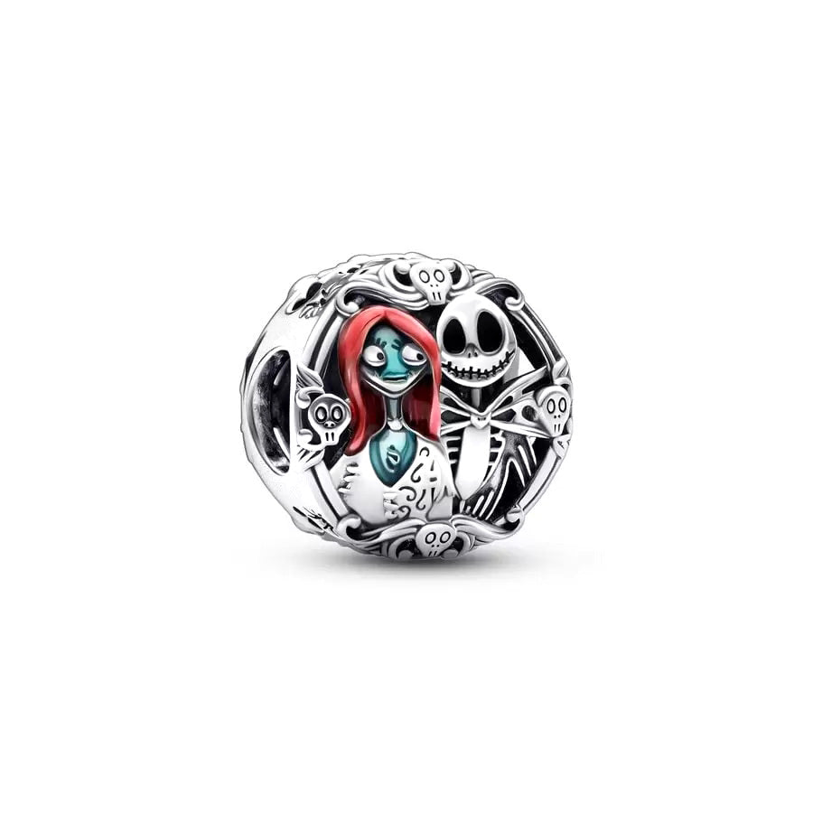 The Nightmare Before Christmas,Aladdin,Guardians of the Galaxy Charm Beads Fit Original Snake Bracelet Necklace Beads For Diy 925 Sliver Jewelry Making Women Jewellery Gift For Girl Daughter