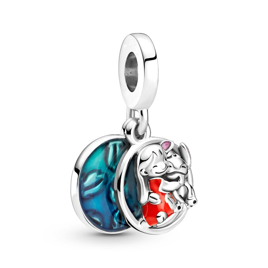 Lilo & Stitch Charm Beads Fit Original Snake Bracelet Necklace Beads For Diy 925 Sliver Jewelry Making Women Jewellery Gift For Girl Daughter
