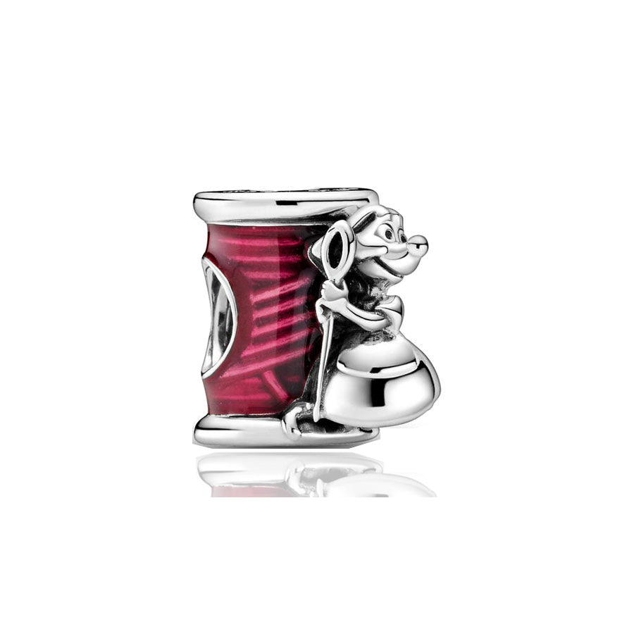 Minnie Mickey Donald Duck Charm Beads Pendant Fit Original Snake Silver Bracelet Necklace Beads For Diy Jewelry Women Gift