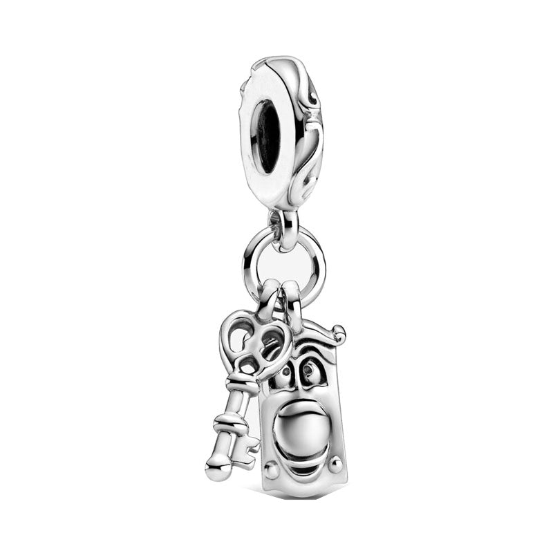 Beauty and the Beast Charm Beads Fit Original Snake Bracelet Necklace Beads For Diy 925 Sliver Jewelry Making Women Jewellery Gift For Girl Daughter