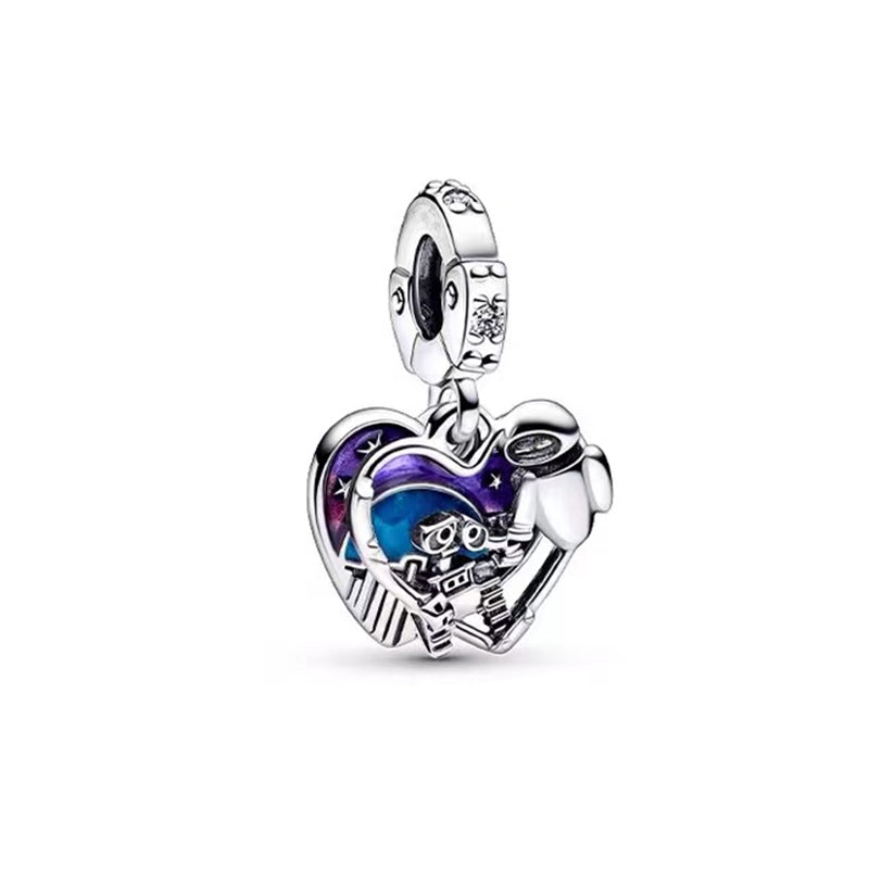 Cartoon animation series Charm Beads Fit Original Snake Bracelet Necklace Beads For Diy 925 Sliver Jewelry Making Women Jewellery Gift For Girl Daughter