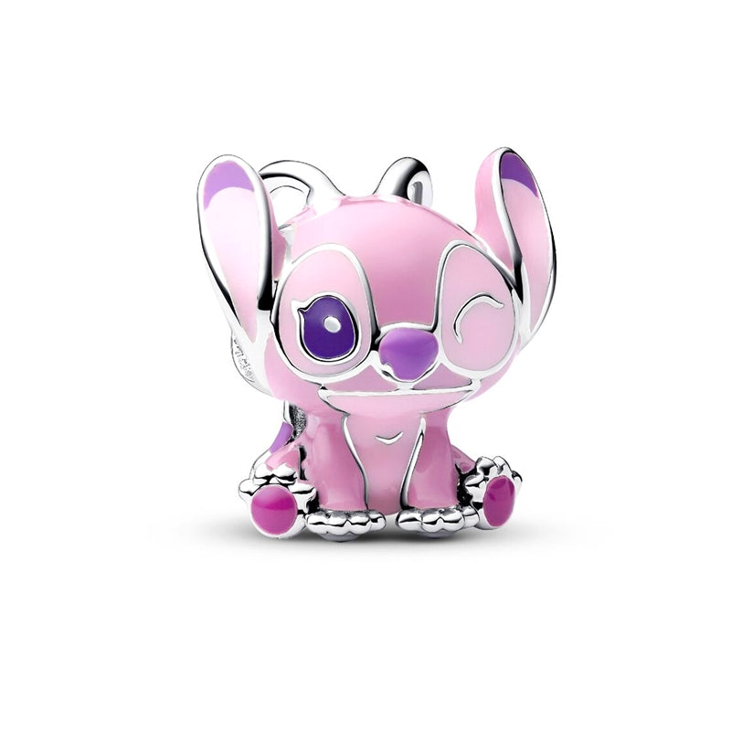 Lilo & Stitch Charm Beads Fit Original Snake Bracelet Necklace Beads For Diy 925 Sliver Jewelry Making Women Jewellery Gift For Girl Daughter