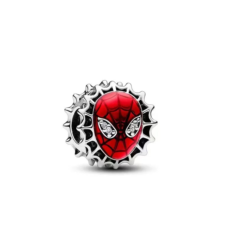 Marvel Avengers Charm Beads Pendant Fit Original Snake 925 Silver Bracelet Necklace Beads For Diy Jewelry Women Gift