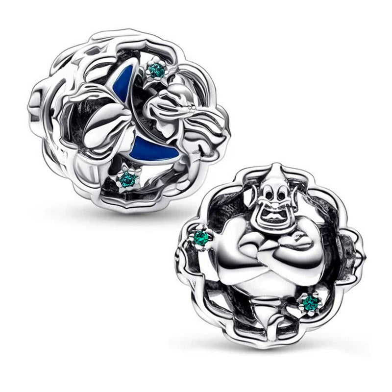 The Nightmare Before Christmas,Aladdin,Guardians of the Galaxy Charm Beads Fit Original Snake Bracelet Necklace Beads For Diy 925 Sliver Jewelry Making Women Jewellery Gift For Girl Daughter