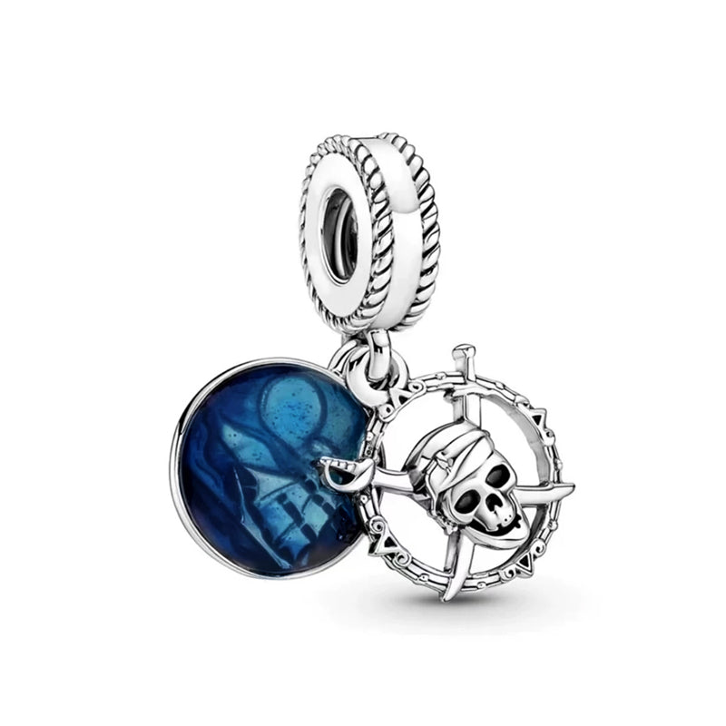 The Nightmare Before Christmas,Aladdin,Guardians of the Galaxy Charm Beads Fit Original Snake Bracelet Necklace Beads For Diy 925 Sliver Jewelry Making Women Jewellery Gift For Girl Daughter