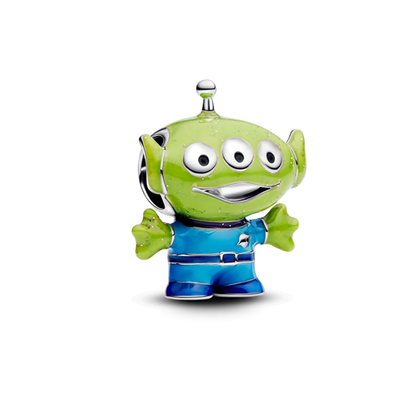 Toy Story Monster Power Company Charm Beads Fit Original Snake Bracelet Necklace Beads For Diy 925 Sliver Jewelry Making Women Jewellery Gift For Girl Daughter