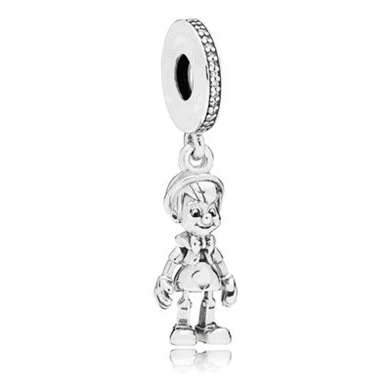 Cartoon animation series Charm Beads Fit Original Snake Bracelet Necklace Beads For Diy 925 Sliver Jewelry Making Women Jewellery Gift For Girl Daughter