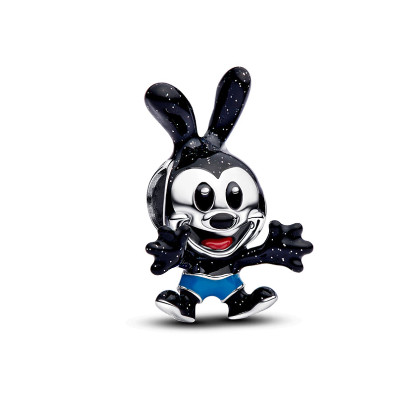 Minnie Mickey Donald Duck Charm Beads Pendant Fit Original Snake Silver Bracelet Necklace Beads For Diy Jewelry Women Gift