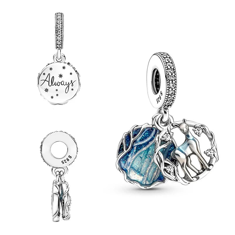 Harry Potter Charm Beads Dangle Fit 925 Silver Original Snake Bracelet Necklace Beads For Diy Jewelry Women Gift