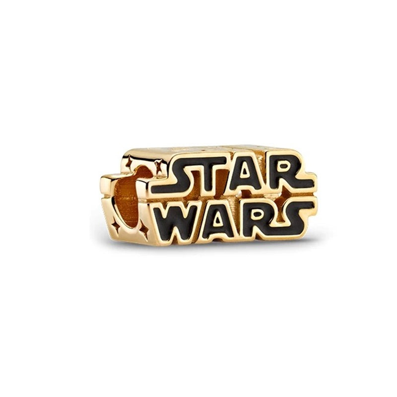 Star Wars Robot Series Charm Exquisite Beads Suitable for European Original 925 Silver Bracelet DIY Jewelry Women Gift ﻿